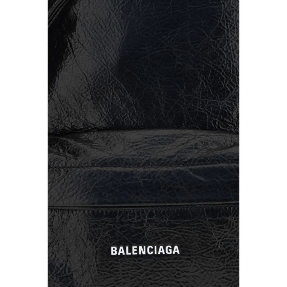 Balenciaga Black Nylon Men's Backpack - Picture 3 of 3